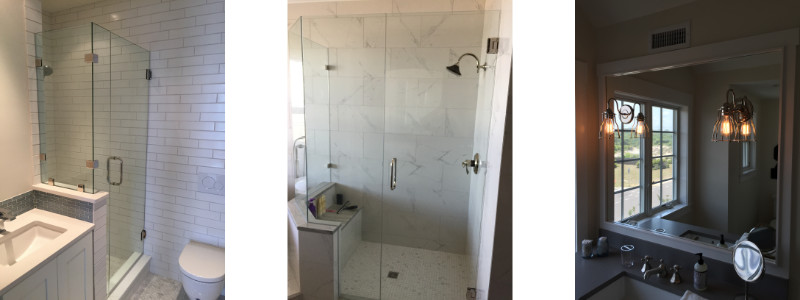 Benge Custom Shower Doors and Mirror Photo