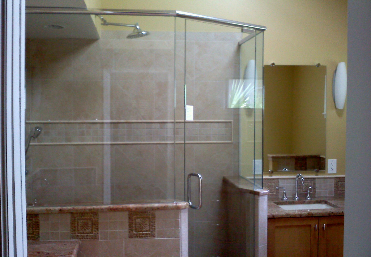 Custom Shower Door Photo