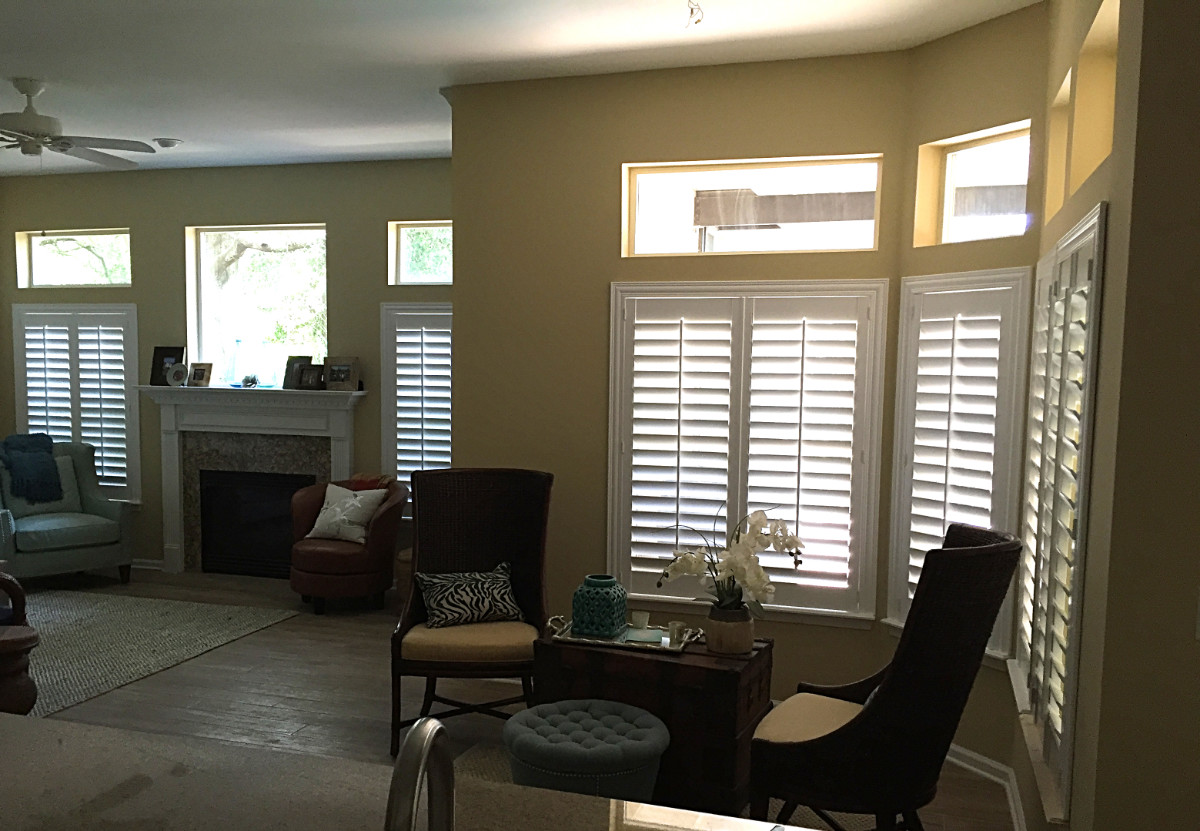 Beautiful Full Plantation Shutters